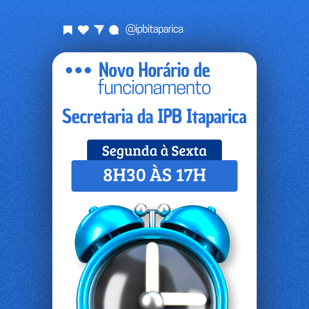 Horário de funcionamento